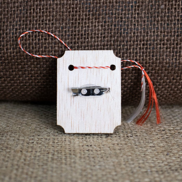 Martisor din lemn, "Magie de primavara" [3]