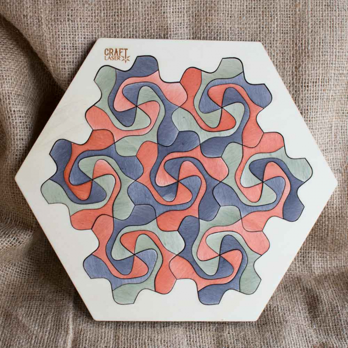 Puzzle Pentru Adulti Si Copii, Din Lemn, “Mandala” Personalizat [13]