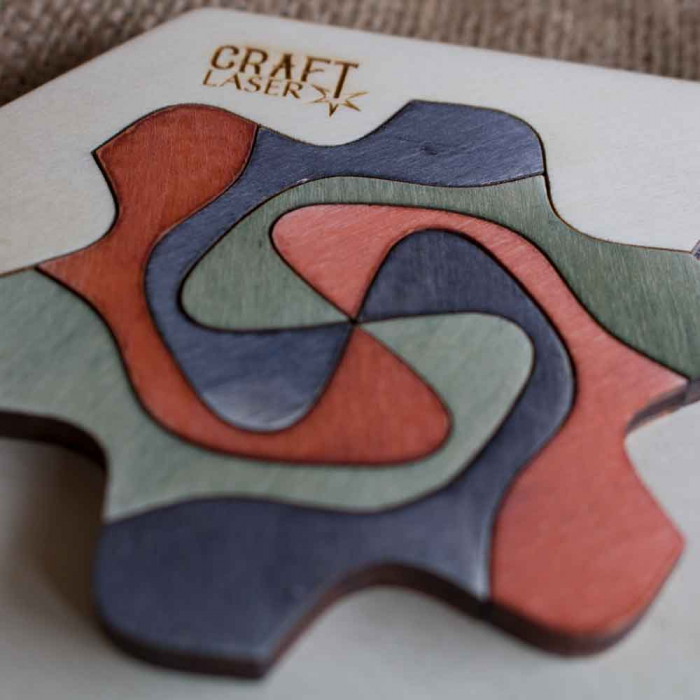 Puzzle Pentru Adulti Si Copii, Din Lemn, “Mandala” Personalizat [14]