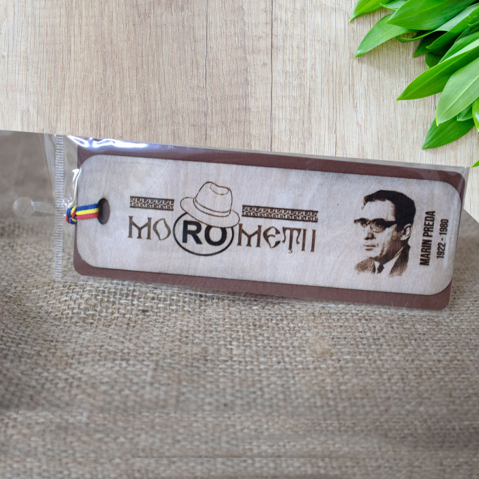 Semn de carte gravat autori romani clasici - Marin Preda [6]