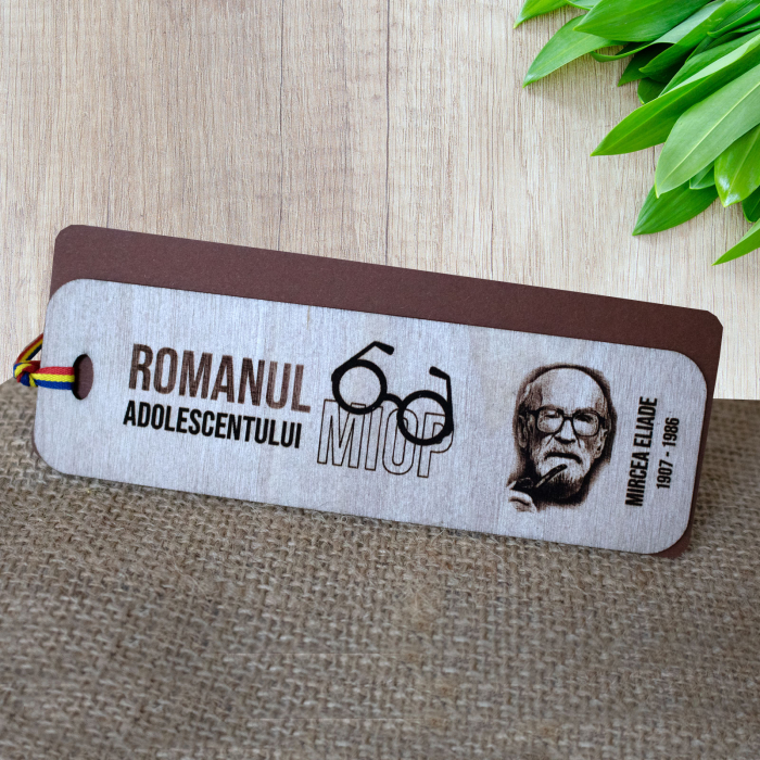 Semn de carte gravat autori romani clasici - Mircea Eliade [2]