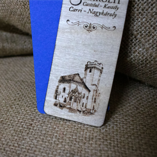 Semn de carte gravat Castelul Karolyi Carei [3]