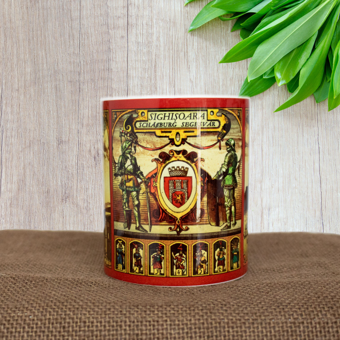 Cana suvenir Sighisoara Medievala (set 5 bucati) [3]