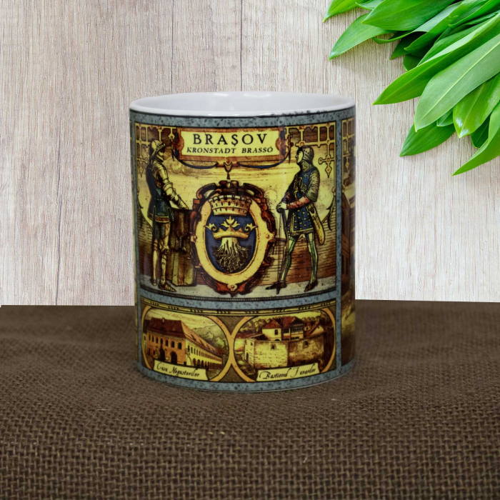 Cana suvenir Brasov medieval (set 6 bucati) [8]