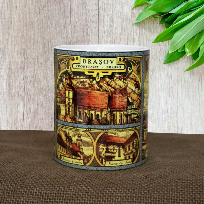 Cana suvenir Brasov medieval (set 6 bucati) [5]