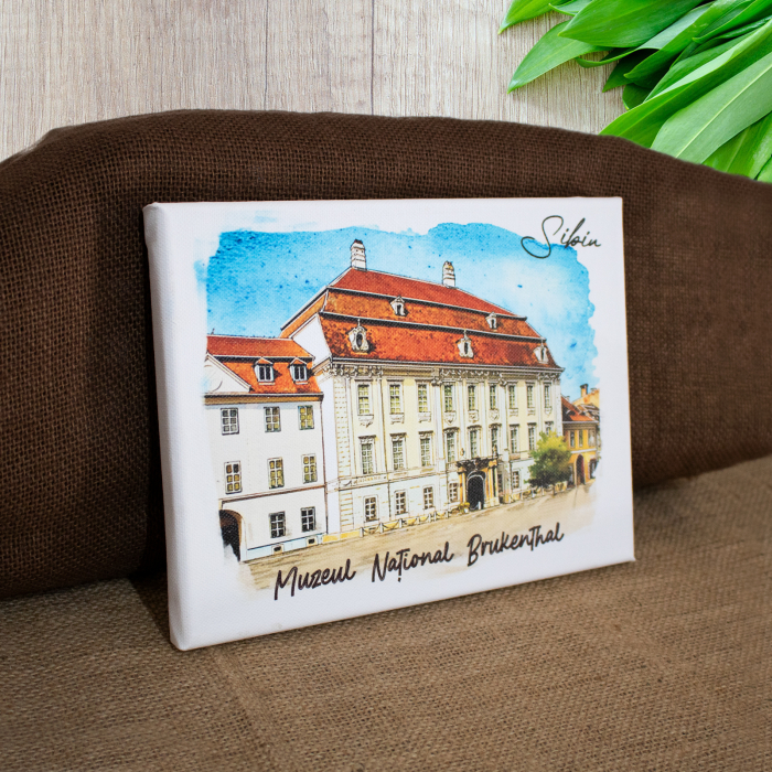 Tablou suvenir, imprimat pe canvas, Muzeul National Brukenthal, Sibiu [2]