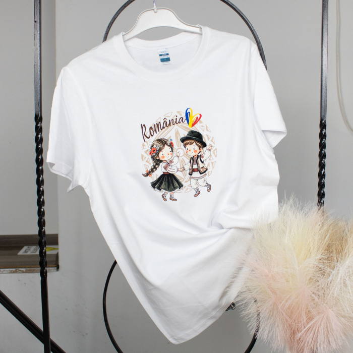 Tricou din bumbac, suvenir, Romanasi, asa cum suntem [2]