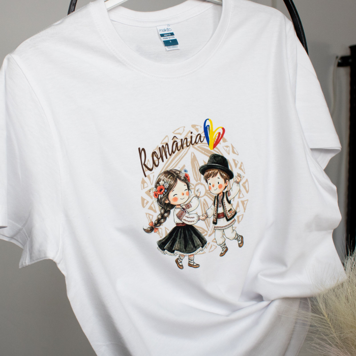 Tricou din bumbac, suvenir, Romancuta cu atitudine [3]