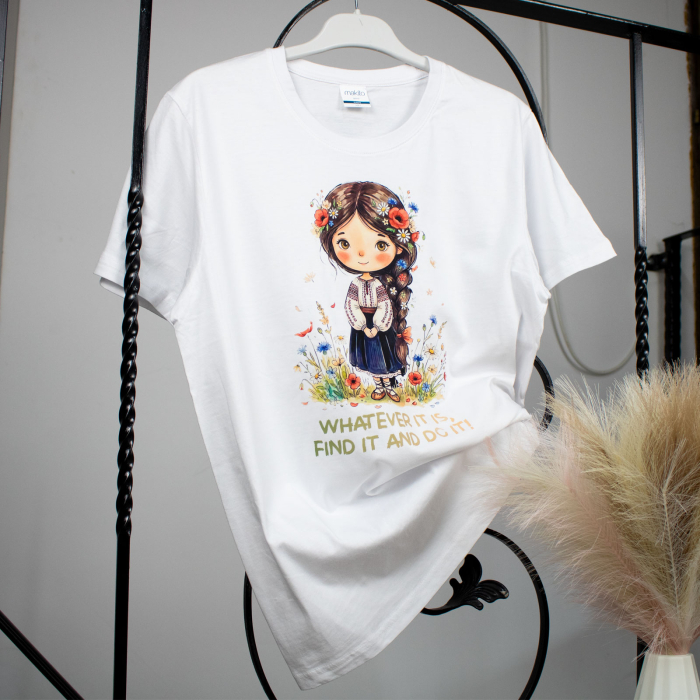 Tricou din bumbac, suvenir, Romancuta cu atitudine [3]