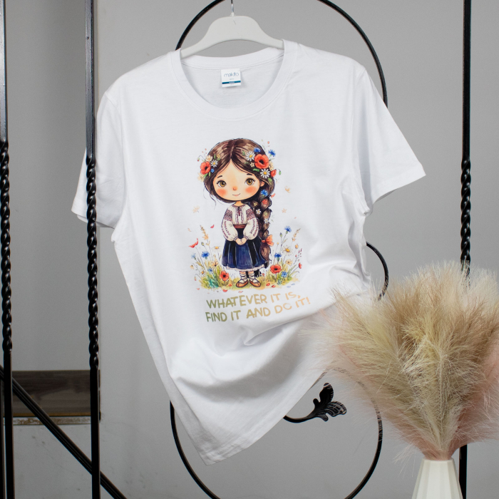 Tricou din bumbac, suvenir, Romancuta cu atitudine [2]