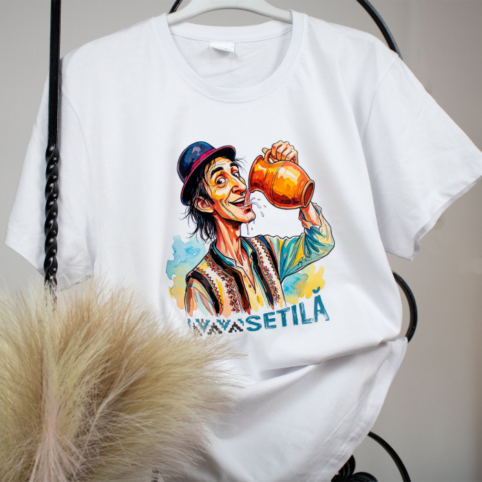 Tricou din bumbac, suvenir, Setila - Amintiri din Copilarie [3]