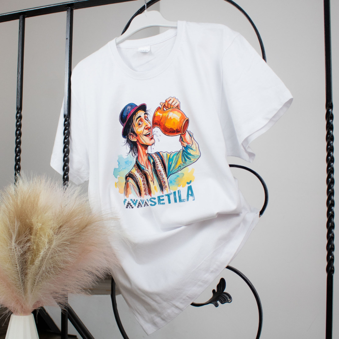 Tricou din bumbac, suvenir, Setila - Amintiri din Copilarie [4]