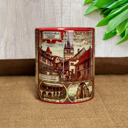 Cana suvenir, Orologiu din Turn, Sighisoara Medievala [1]