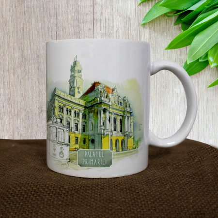 Cana suvenir "Palatul Primariei" Oradea - (A fost odata ... in Oradea) [1]