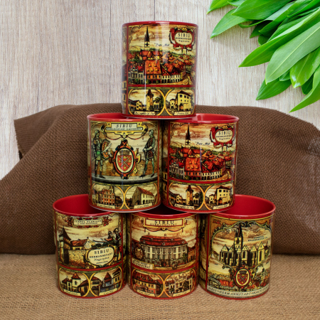 Cana suvenir Sibiu medieval (set 6 buc)