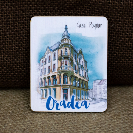 Magnet de frigider "Casa Poynar" Oradea [0]