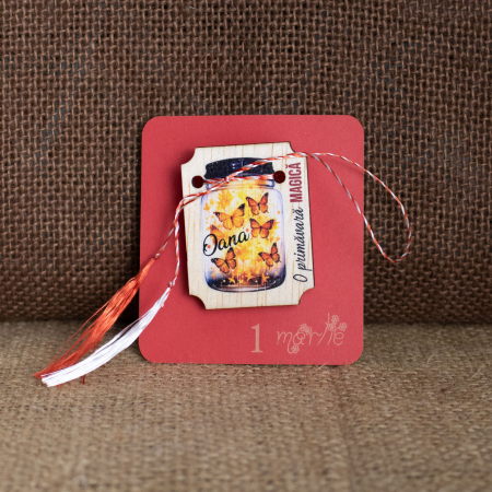 Martisor din lemn, "O primavara magica" [2]