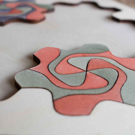 Puzzle Pentru Adulti Si Copii, Din Lemn, “Mandala” Personalizat [7]