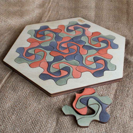 Puzzle Pentru Adulti Si Copii, Din Lemn, “Mandala” Personalizat [10]