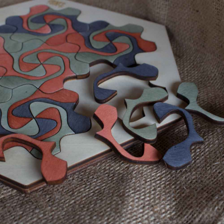Puzzle Pentru Adulti Si Copii, Din Lemn, “Mandala” Personalizat [3]