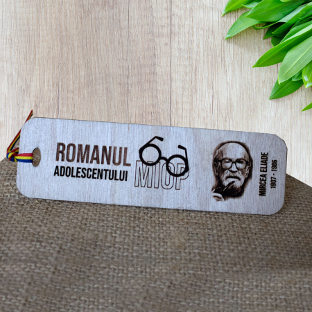 Semne de carte - Semn de carte gravat autori romani clasici - Mircea Eliade