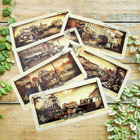 Tablou metalic decorativ suvenir Belle Epoque Oradea (set 6 bucati) [1]