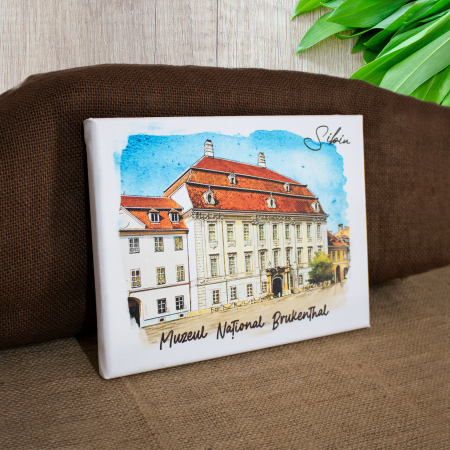 Tablou suvenir, imprimat pe canvas, Muzeul National Brukenthal, Sibiu [1]
