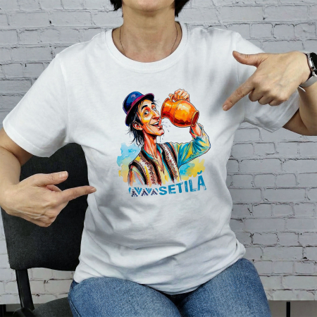 Bojdeuca "Ion Creanga", Iasi - Tricou din bumbac, suvenir, Setila - Amintiri din Copilarie