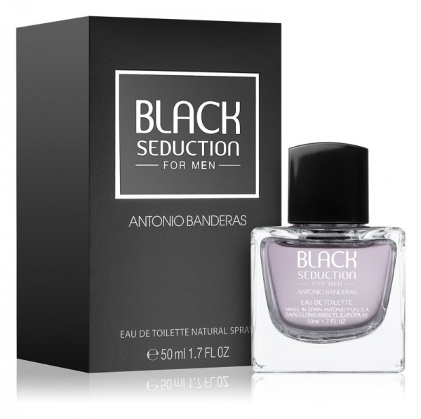 Apa de Toaleta Antonio Banderas Seduction in Black, 50ml [1]