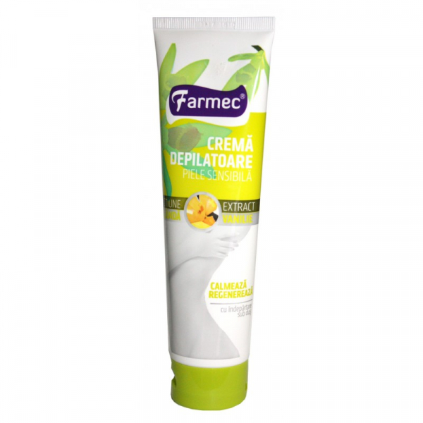 Crema depilatoare Farmec pentru piele sensibila, 150ml [1]