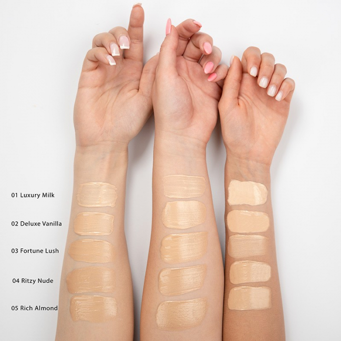 Fond de ten Ingrid Cosmetics Flawless Glow, 05 - Rich Almond, 30ml [2]