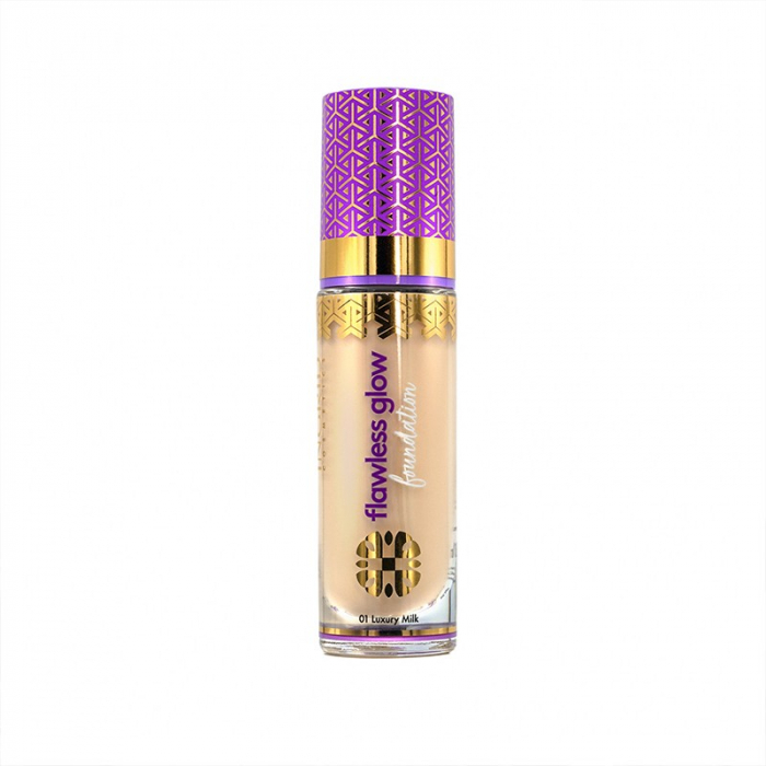 Fond de ten Ingrid Cosmetics Flawless Glow, 01 - Luxury Milk, 30ml [1]