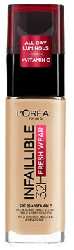Fond de ten L'oreal Paris Infaillible Fresh Wear 32h, 100 - Linen, 30ml [1]