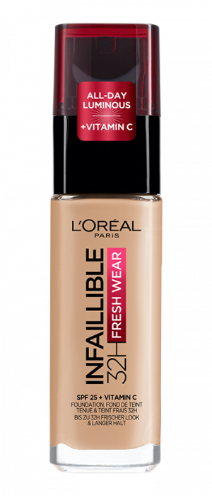 Fond de ten L'oreal Paris Infaillible Fresh Wear 32h, 145 - Rose Beige, 30ml [1]
