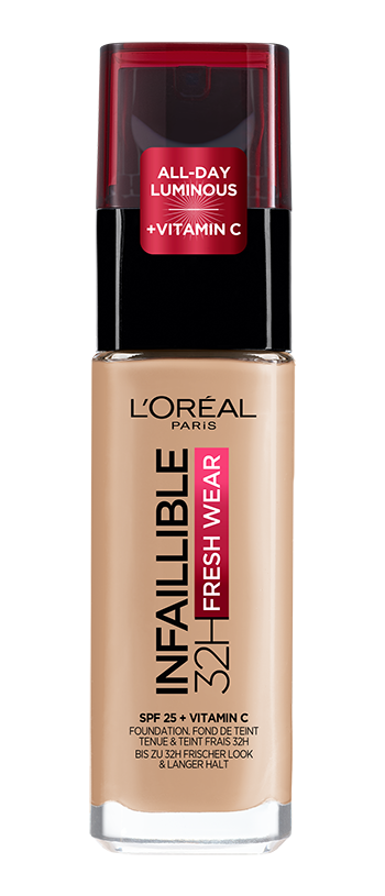 Fond de ten L'oreal Paris Infaillible Fresh Wear 32h, 125 - Natural Beige, 30ml [1]