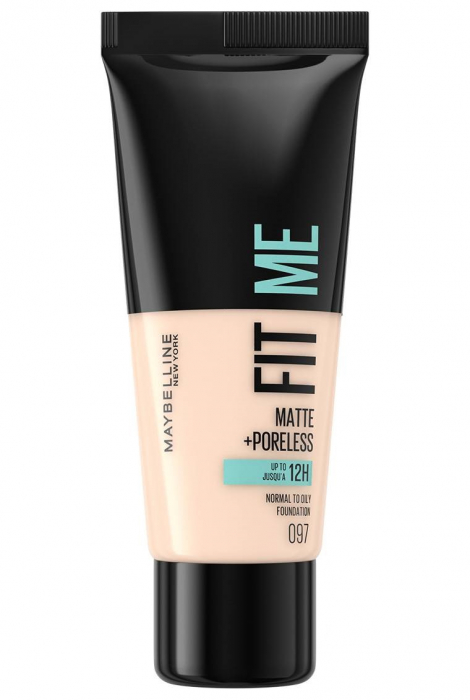 Fond de ten Maybelline New York Fit Me Matte & Poreless, 97 - Natural, 30ml [1]