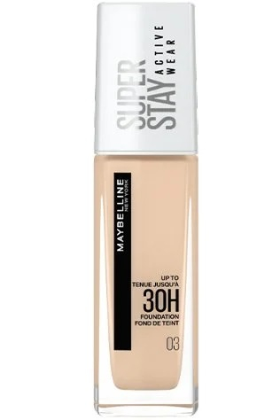 Fond de ten Maybelline New York Superstay 30H, 03 - True Ivory, 30ml [1]