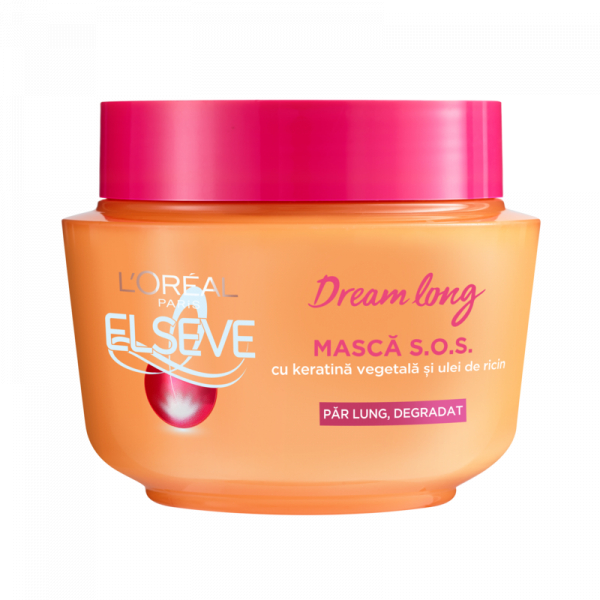 Masca de par L'oreal Paris Elseve Dream Long, pentru par lung, deteriorat, 300ml [1]