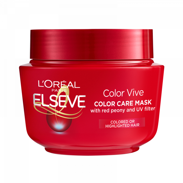Masca de par L'oreal Paris Elseve Color Vive pentru par vopsit, 300ml [1]