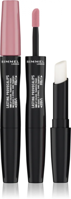Ruj Lichid Rimmel London Provocalips, 220 - Come Up Roses, 3.9g [1]