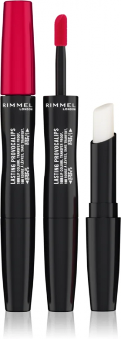 Ruj Lichid Rimmel London Provocalips, 500 - Kiss The Town Red, 3.9g [1]