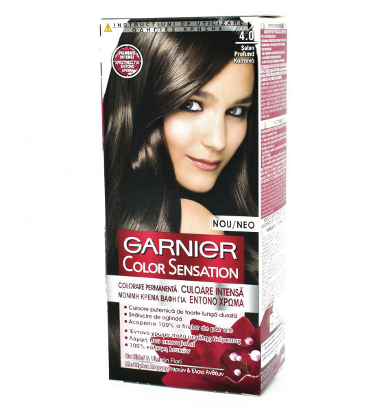Vopsea de par permanenta Garnier Color Sensation 4.0 Saten Profund, 110ml [1]