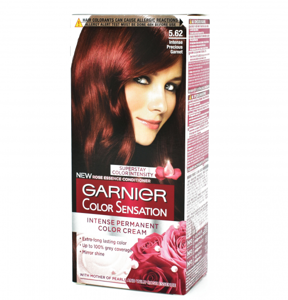 Vopsea de par permanenta Garnier Color Sensation 5.62 Intense Precious Garnet, 110ml [1]