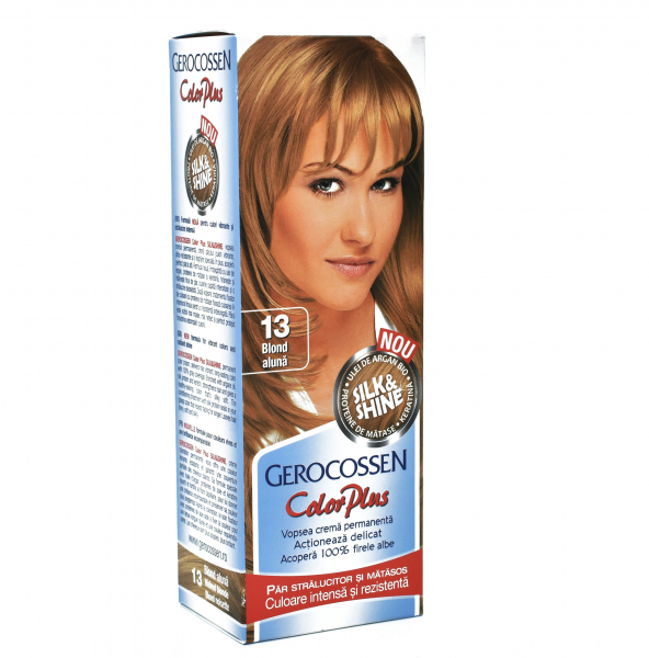 Vopsea de par permanenta Gerocossen Color Plus 13 Blond Aluna, 110ml [1]