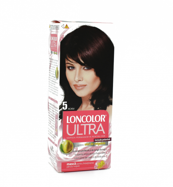 Vopsea de par permanenta Loncolor Ultra 5 Acaju, 110ml [1]