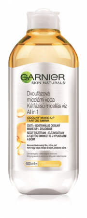 Demachiere - Apa micelara Garnier Skin Naturals Bifazica cu Ulei de Argan, 400 ml