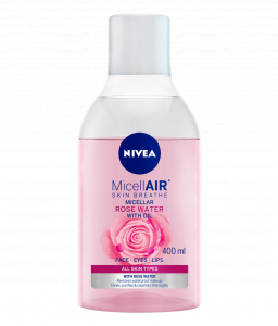 Ingrijire Ten - Apa Micelara Bifazica Nivea cu apa de trandafiri , 400ml