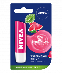 Luciu si Balsam de buze - Balsam de Buze Nivea Lip Care Watermelon Shine, 4.8g