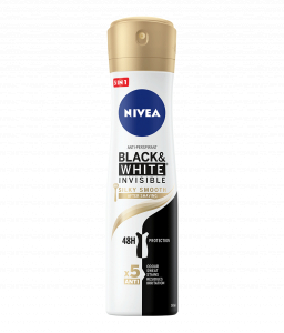 Spray - Deodorant Spray Antiperspirant Nivea Black & White Invisible Silky Smooth, 150ml