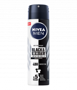 Spray - Deodorant Spray Antiperspirant Nivea Black & White Invisible Power 48h, 150ml